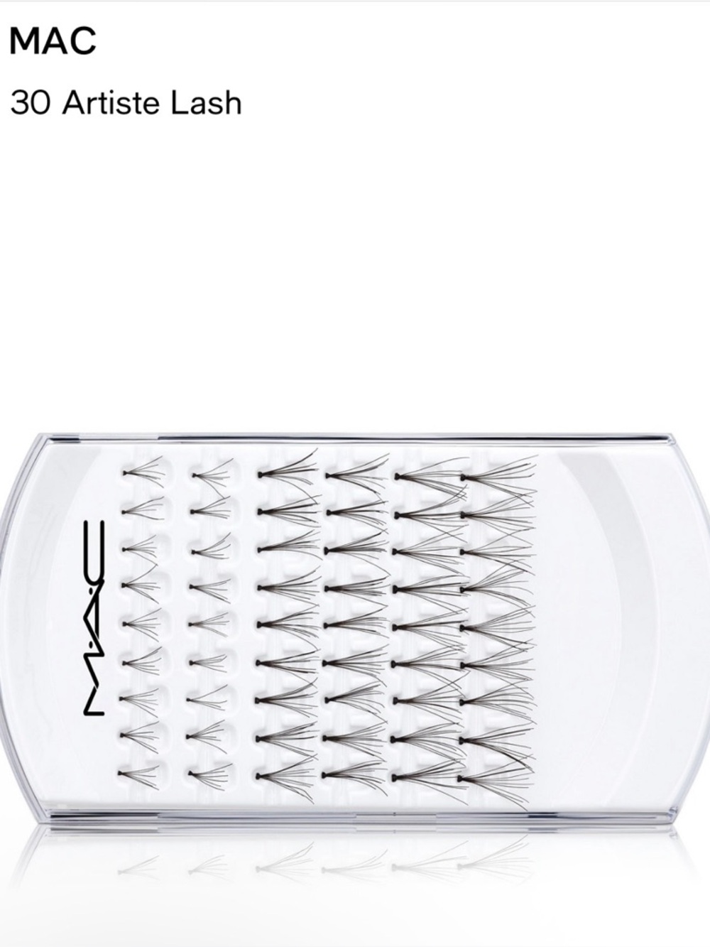 MAC Cosmetics 30/Artiste Individual Cluster Lashes in Black NIB - Picture 1 of 6
